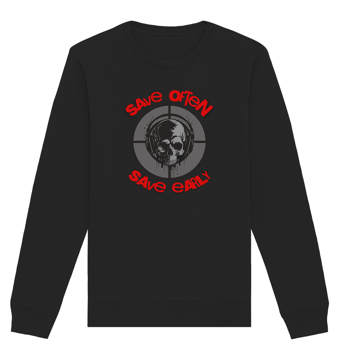 Trashball "Save Often" - Organic Unisex Sweatshirt