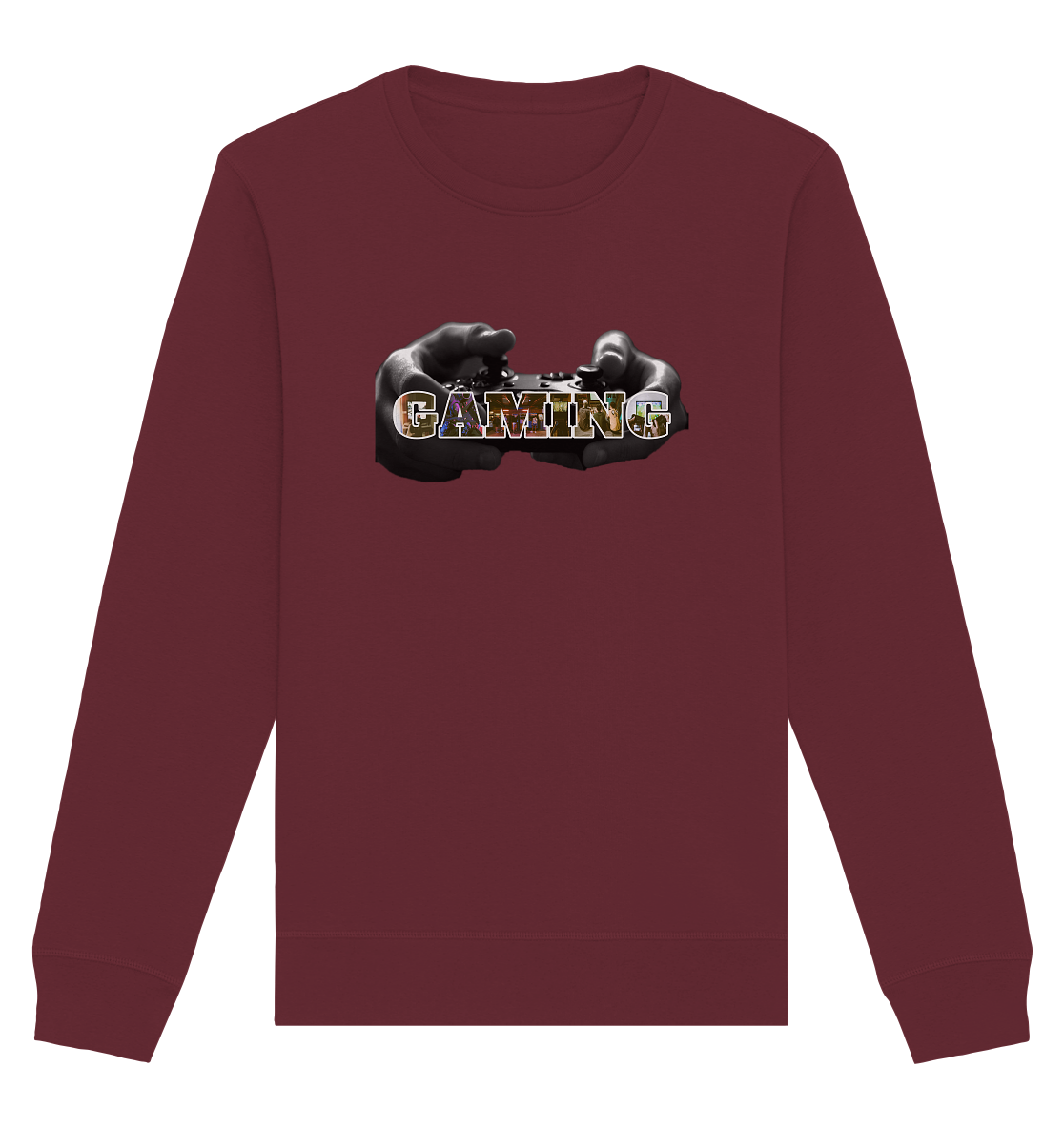 Trashball "Gaming Hands" - Organic Unisex Sweatshirt