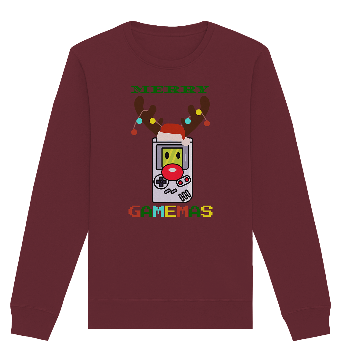 Trashball "Merry Gamemas" - Organic Unisex Sweatshirt