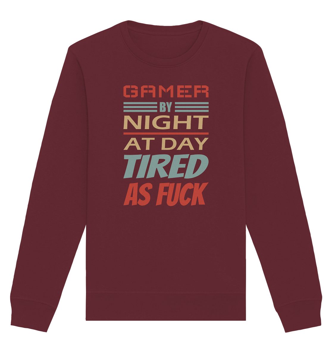 Trashball "Gamer by Night" - Organic Unisex Sweatshirt