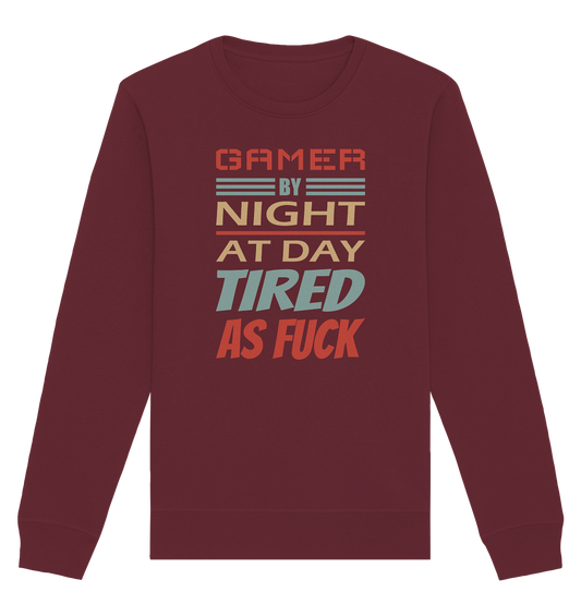 Trashball "Gamer by Night" - Organic Unisex Sweatshirt