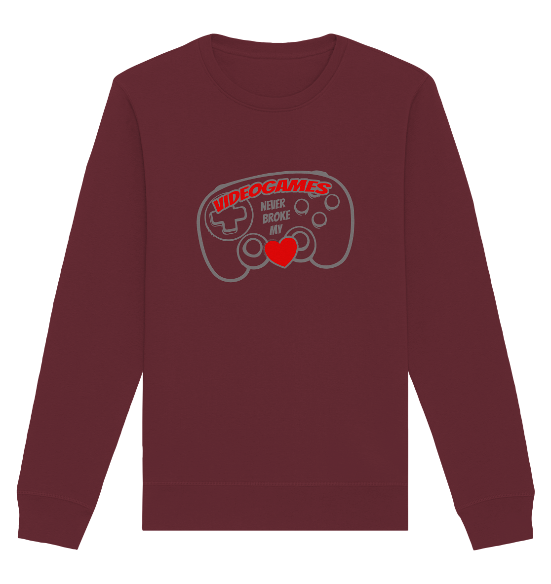 Trashball "Never Broke my Heart" - Organic Unisex Sweatshirt