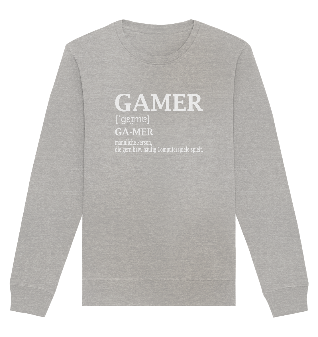 Trashball "Gamer Defintion" - Organic Unisex Sweatshirt