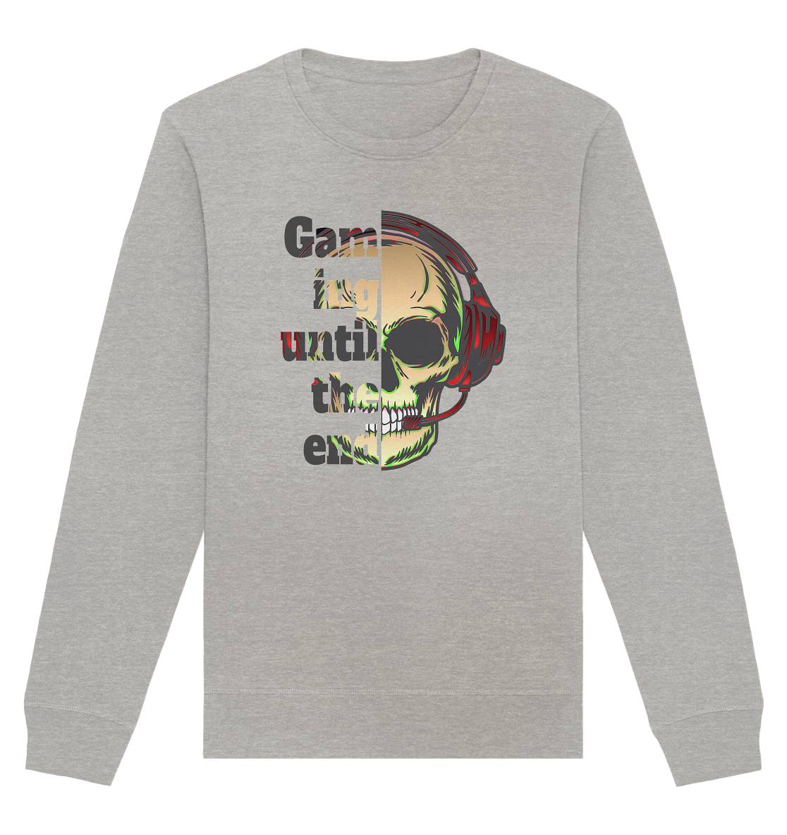 Trashball "Gaming until the end" - Organic Basic Unisex Sweatshirt