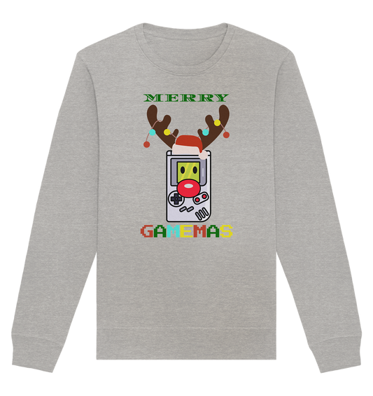 Trashball "Merry Gamemas" - Organic Unisex Sweatshirt