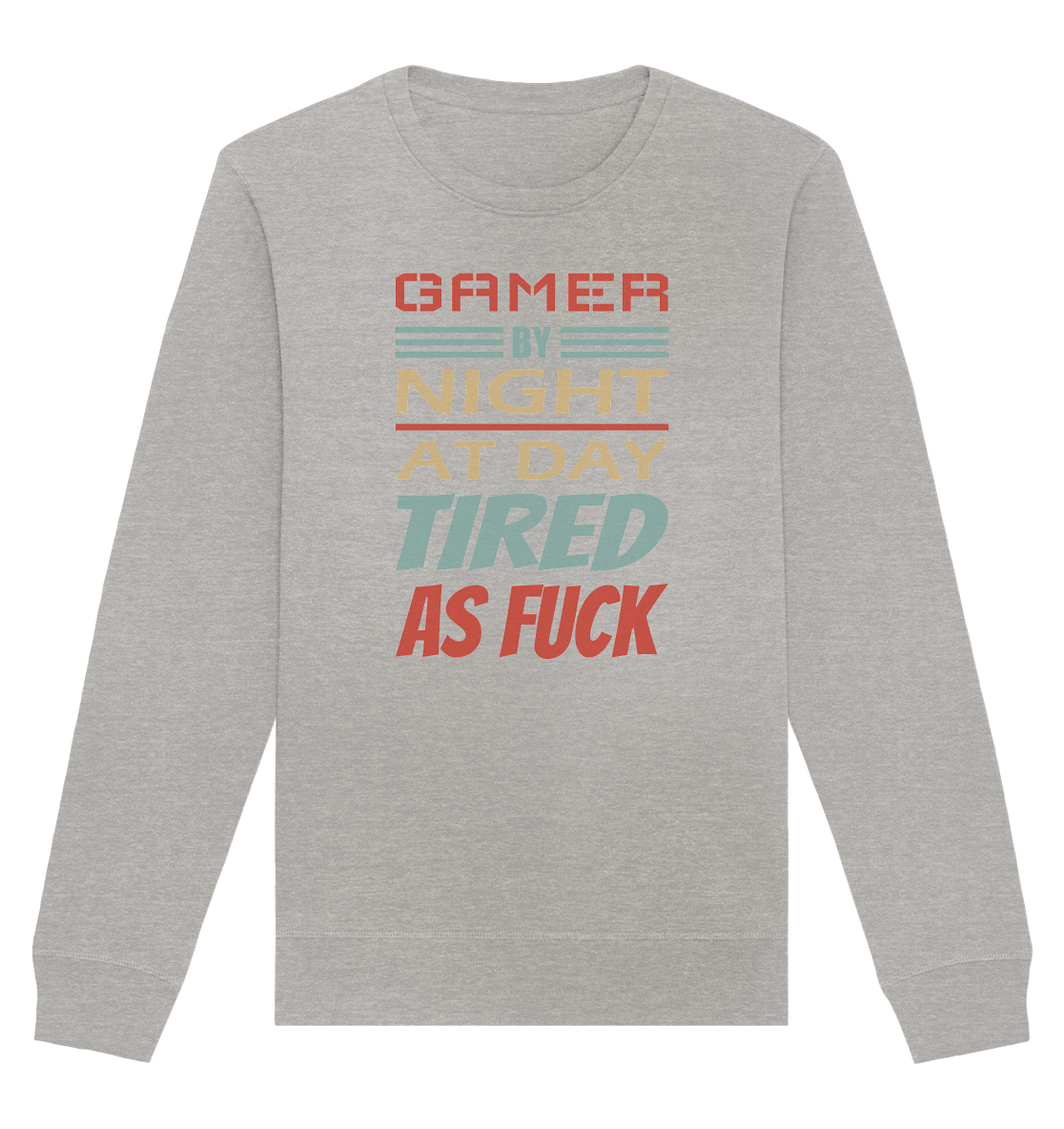 Trashball "Gamer by Night" - Organic Unisex Sweatshirt