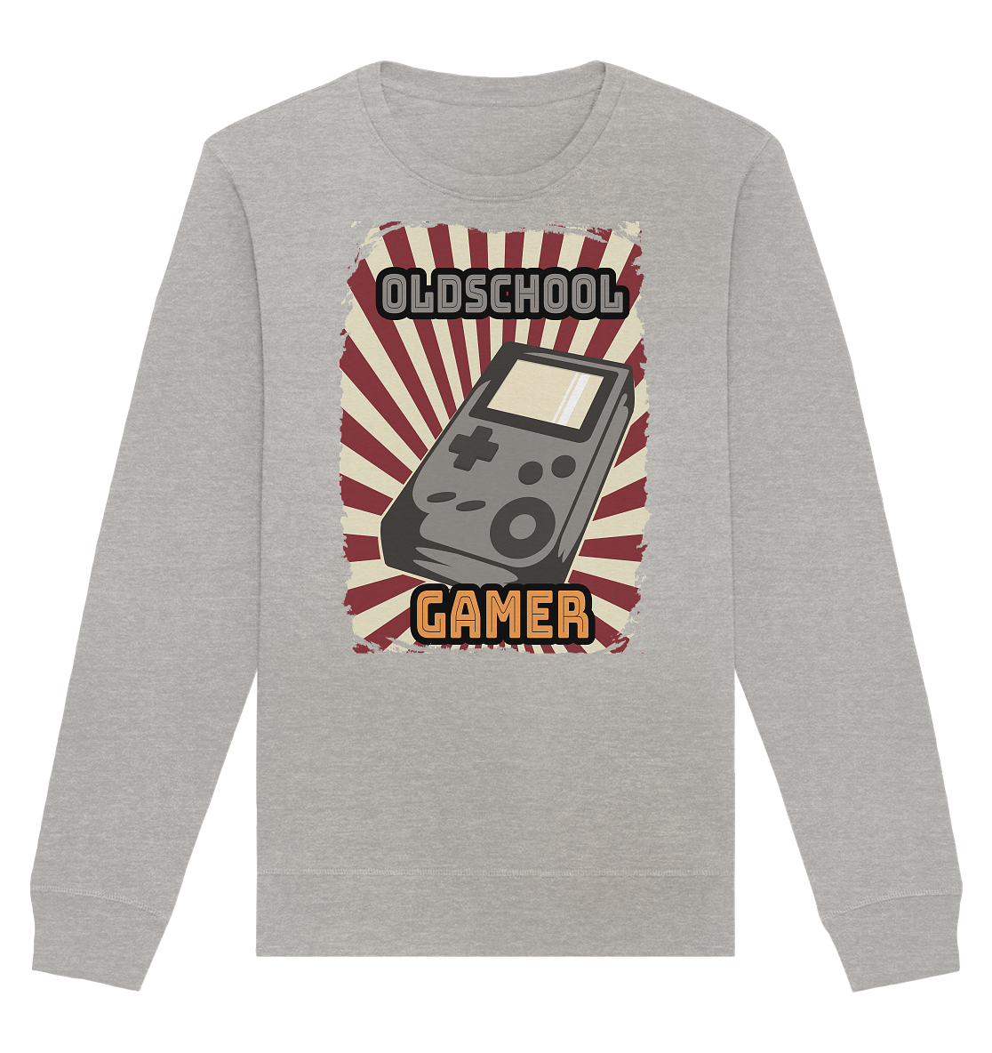 Trashball "Oldschool Gamer" - Organic Unisex Sweatshirt