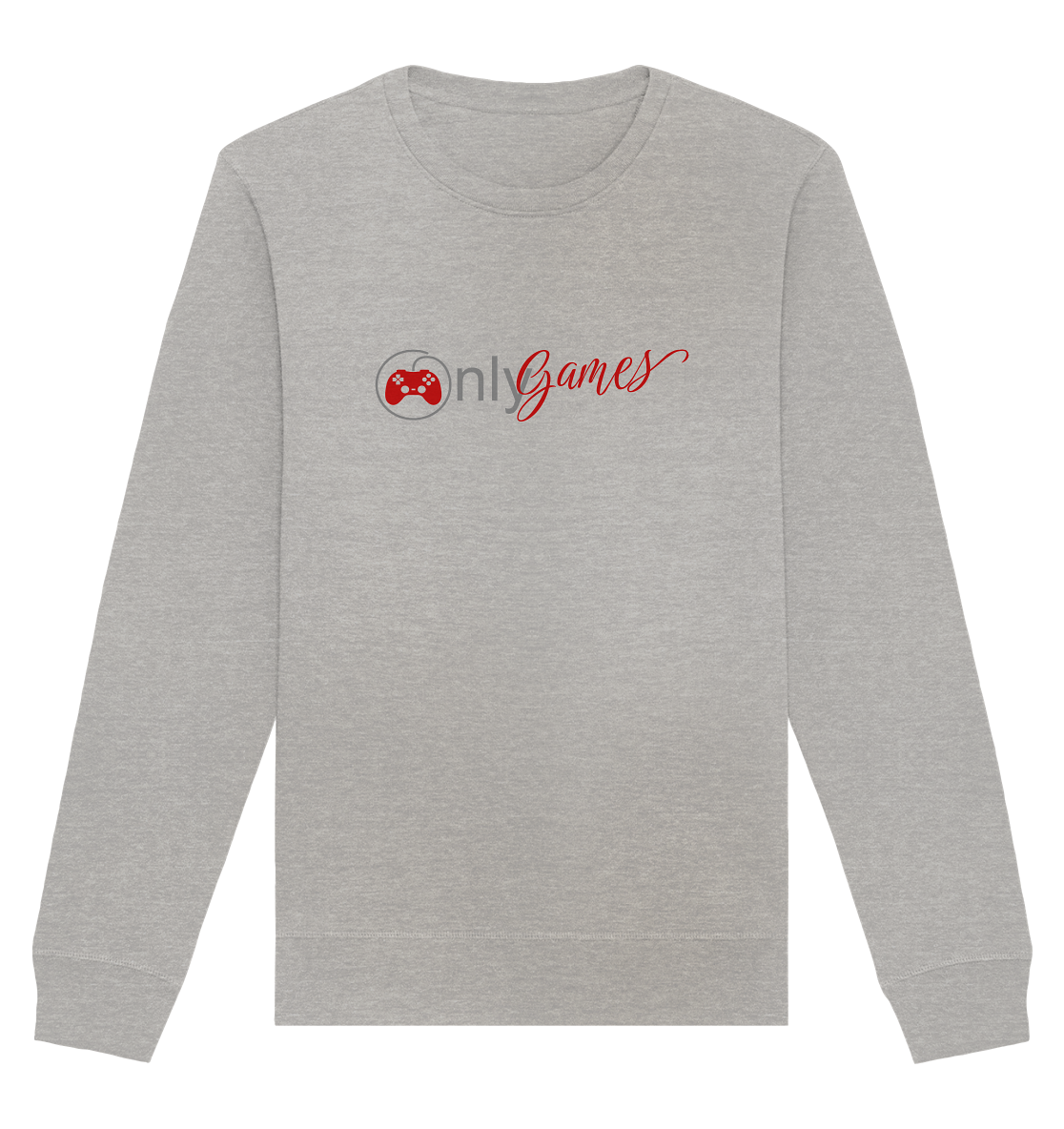 Trashball "Only Games" - Organic Unisex Sweatshirt