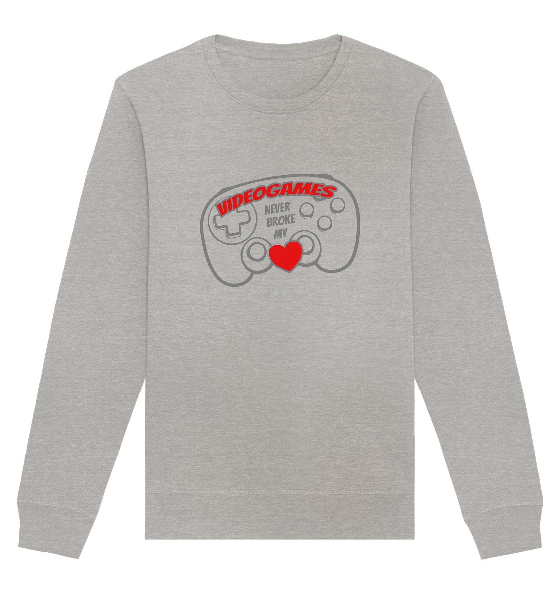 Trashball "Never Broke my Heart" - Organic Unisex Sweatshirt