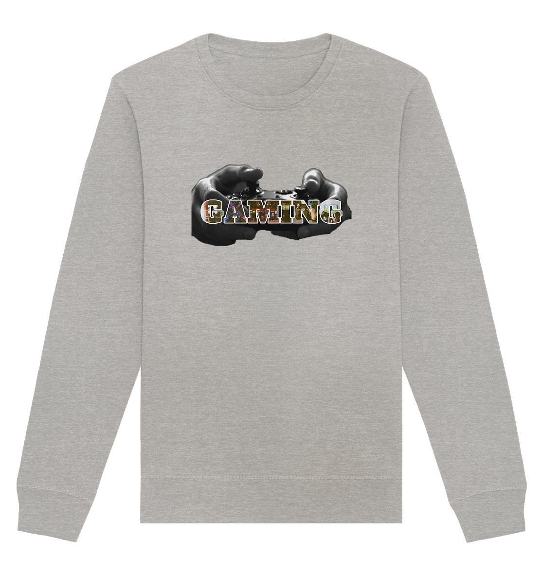 Trashball "Gaming Hands" - Organic Unisex Sweatshirt