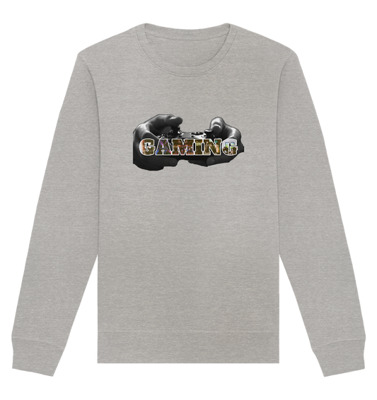 Trashball "Gaming Hands" - Organic Unisex Sweatshirt