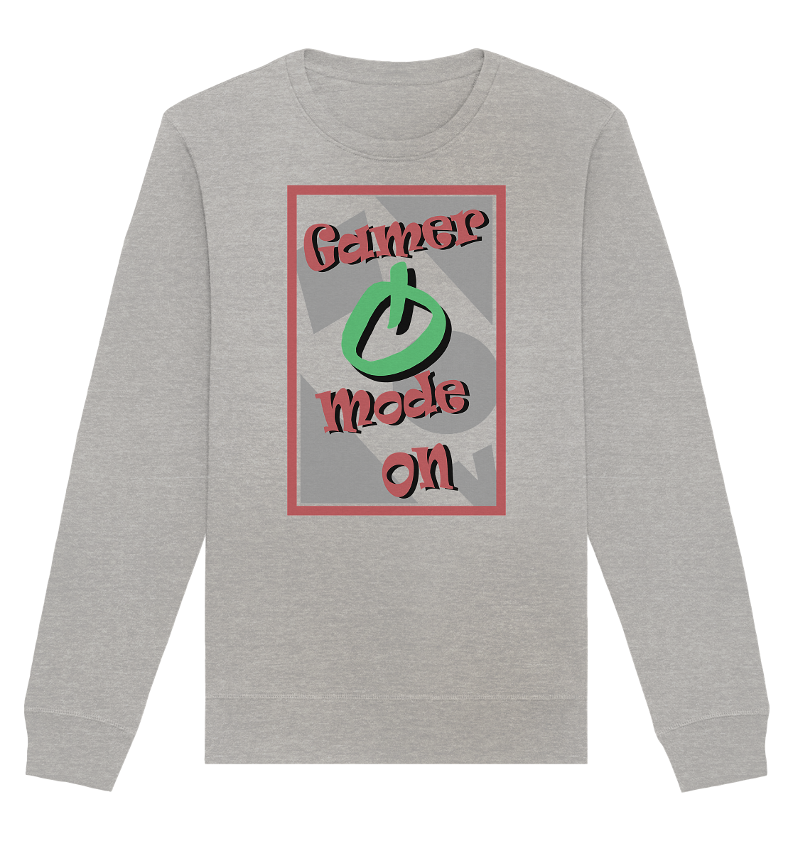 Trashball "Gamer Mode" - Organic Unisex Sweatshirt