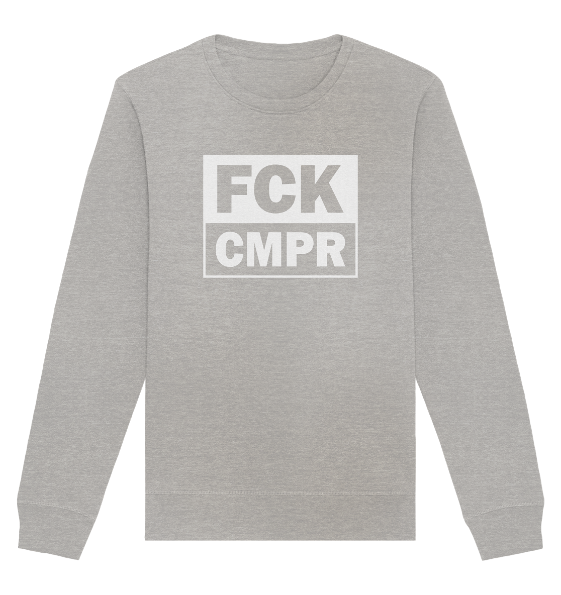 Trashball "FCKCMPR" - Organic Basic Unisex Sweatshirt