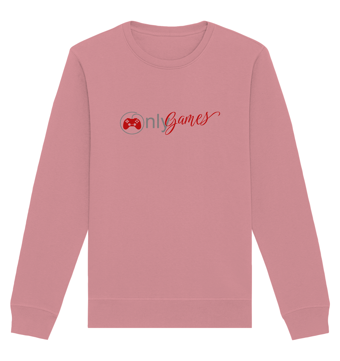 Trashball "Only Games" - Organic Unisex Sweatshirt