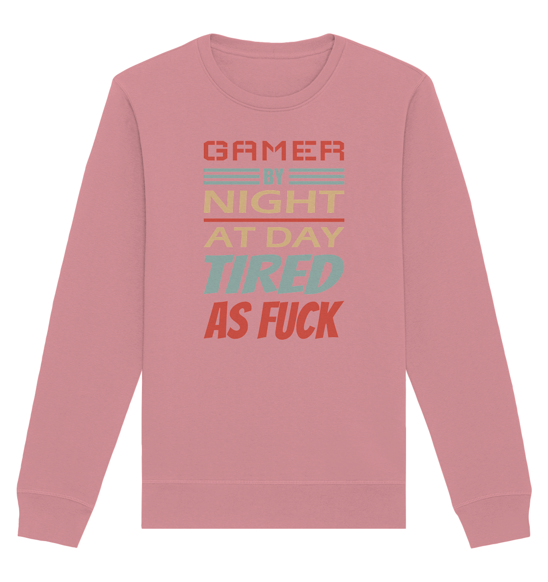 Trashball "Gamer by Night" - Organic Unisex Sweatshirt