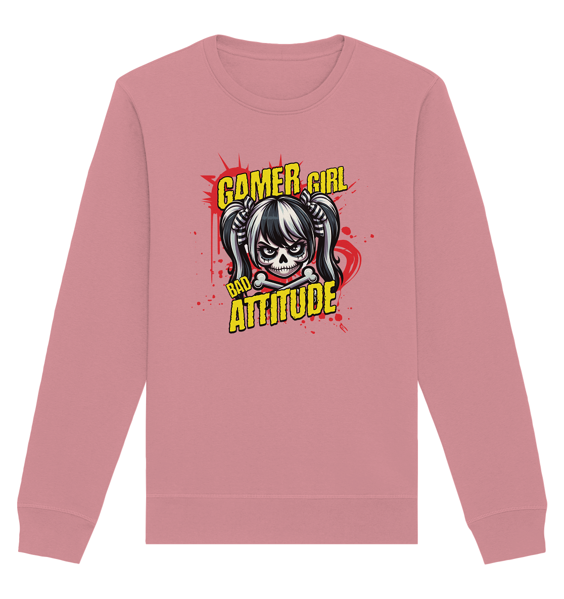 Trashball "Gamer Girl" - Organic Unisex Sweatshirt