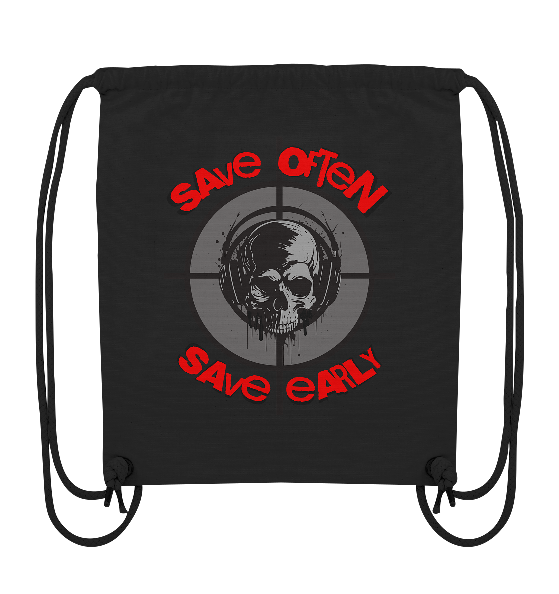 Trashball "Save Often" - Organic Gym-Bag