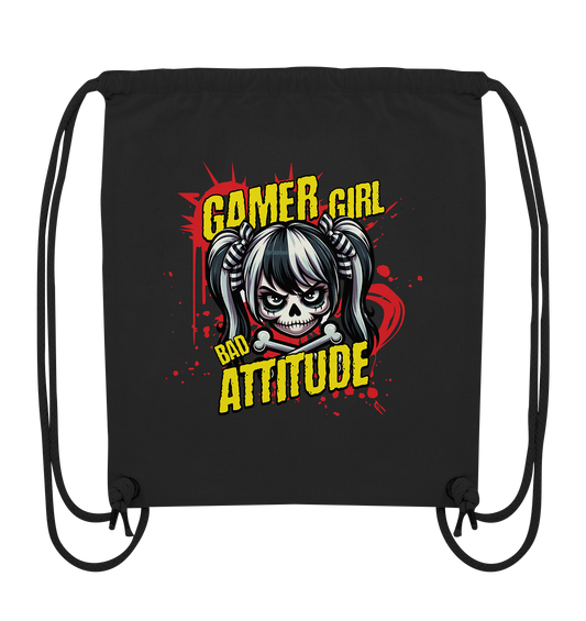 Trashball "Gamer Girl" - Organic Gym-Bag