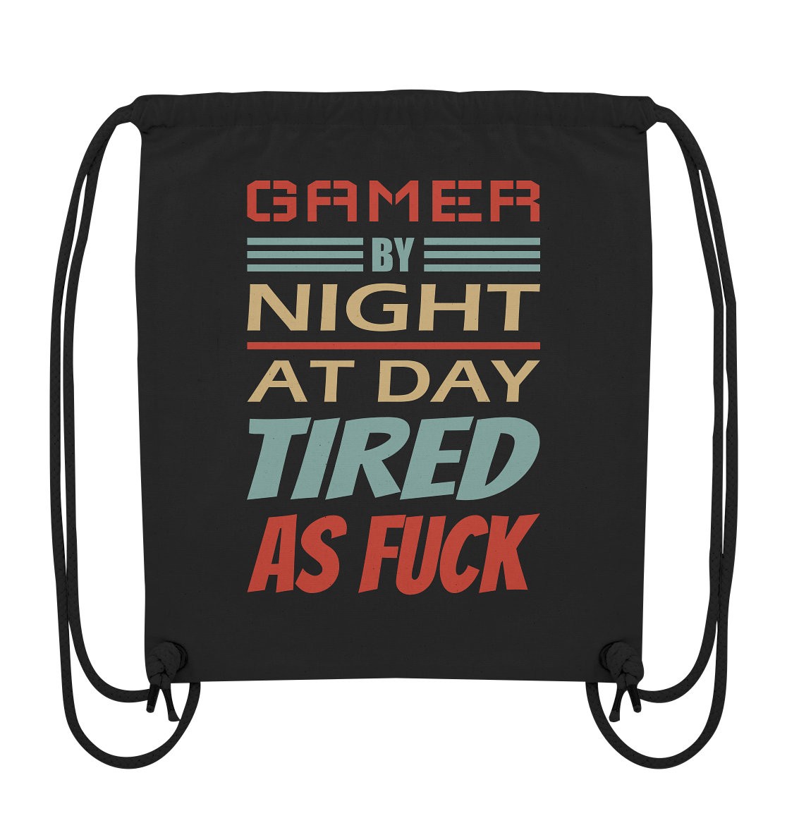 Trashball "Gamer by Night" - Organic Gym-Bag