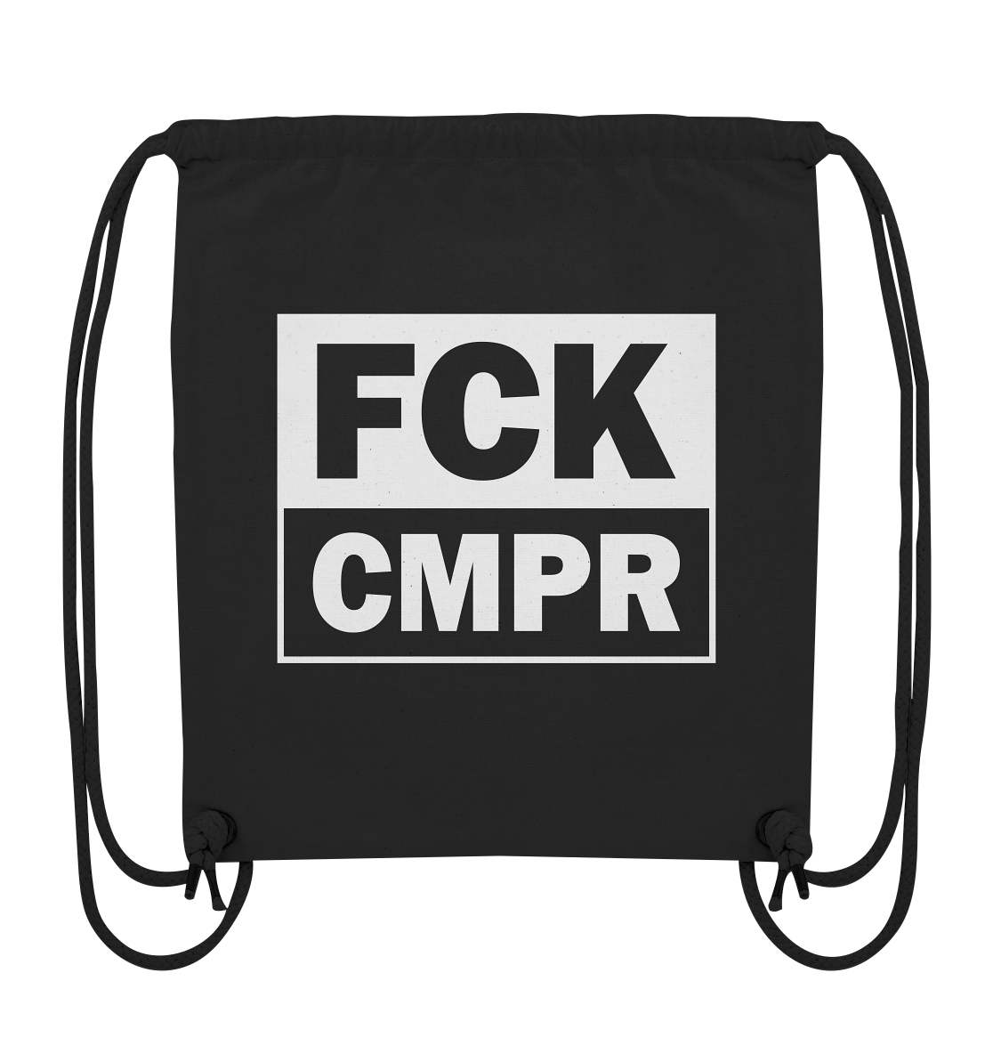 Trashball "FCKCMPR" - Organic Gym-Bag