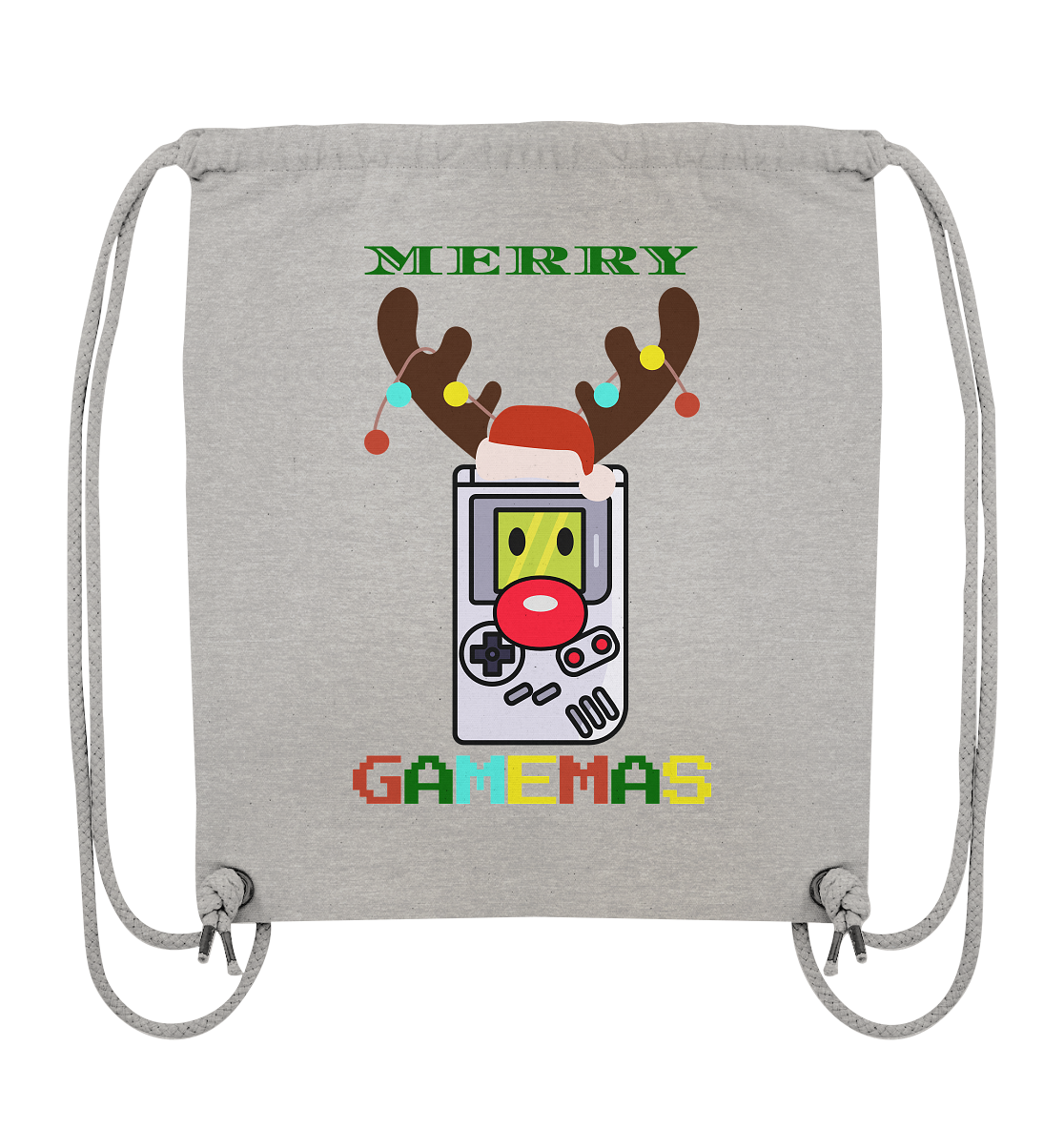 Trashball "Merry Gamemas" - Organic Gym-Bag