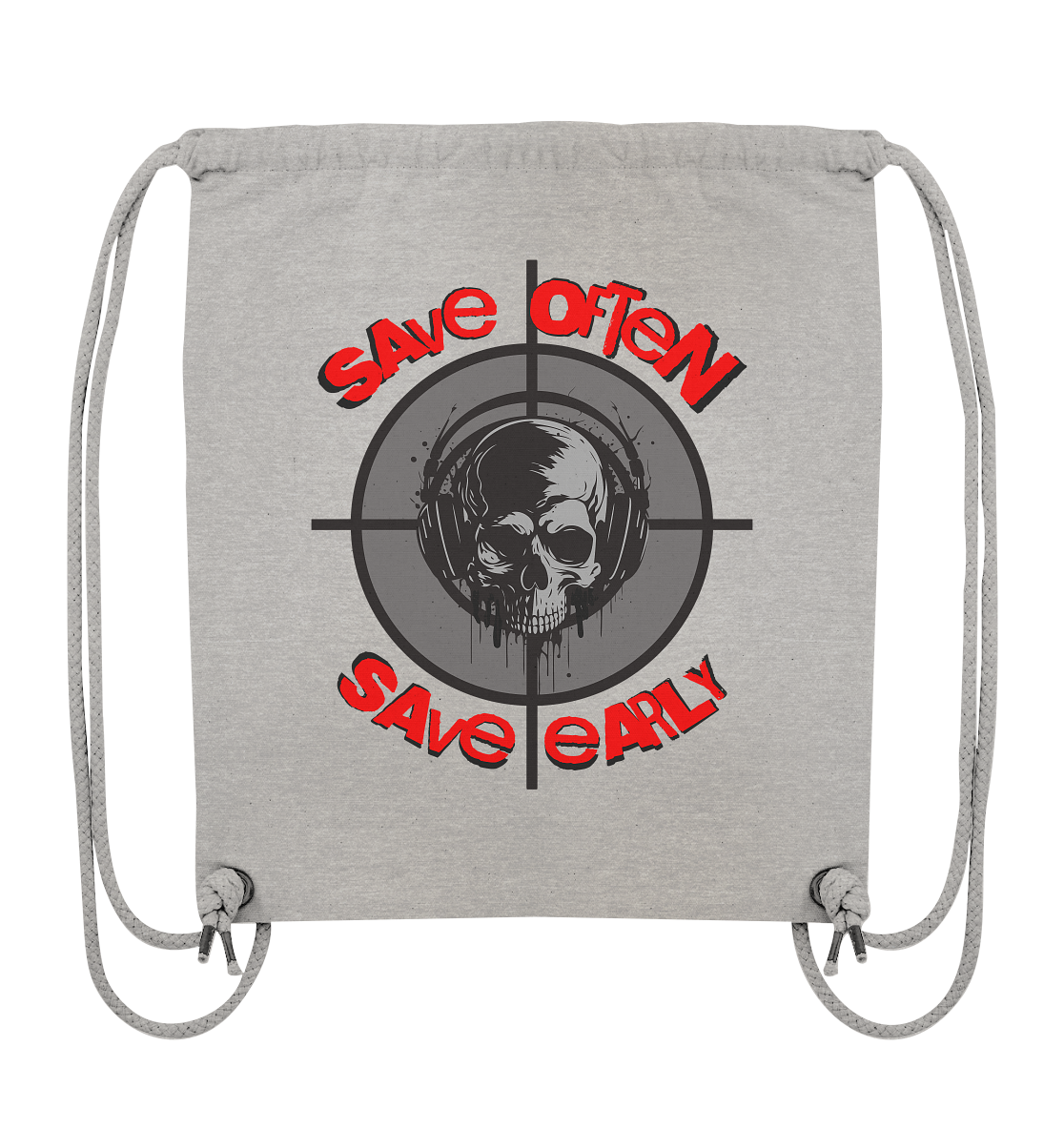 Trashball "Save Often" - Organic Gym-Bag