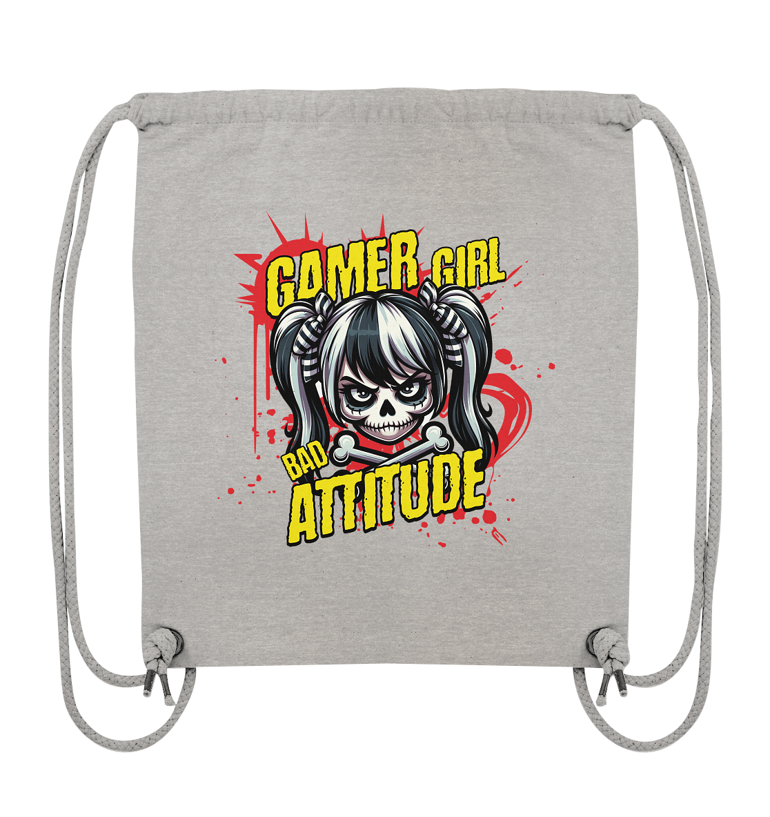 Trashball "Gamer Girl" - Organic Gym-Bag