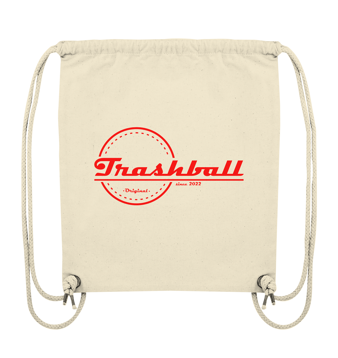 Trashball "Logo" - Organic Gym-Bag