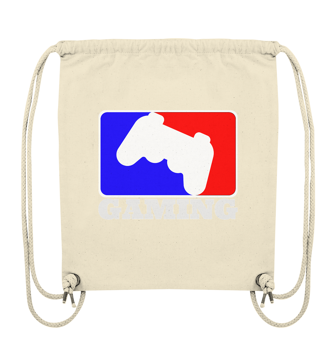 Trashball "Gaming Logo" - Organic Gym-Bag