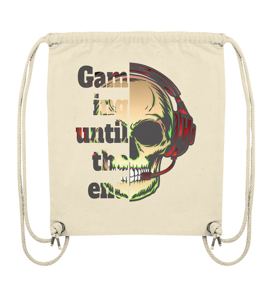 Trashball "Gaming until the end" - Organic Gym-Bag