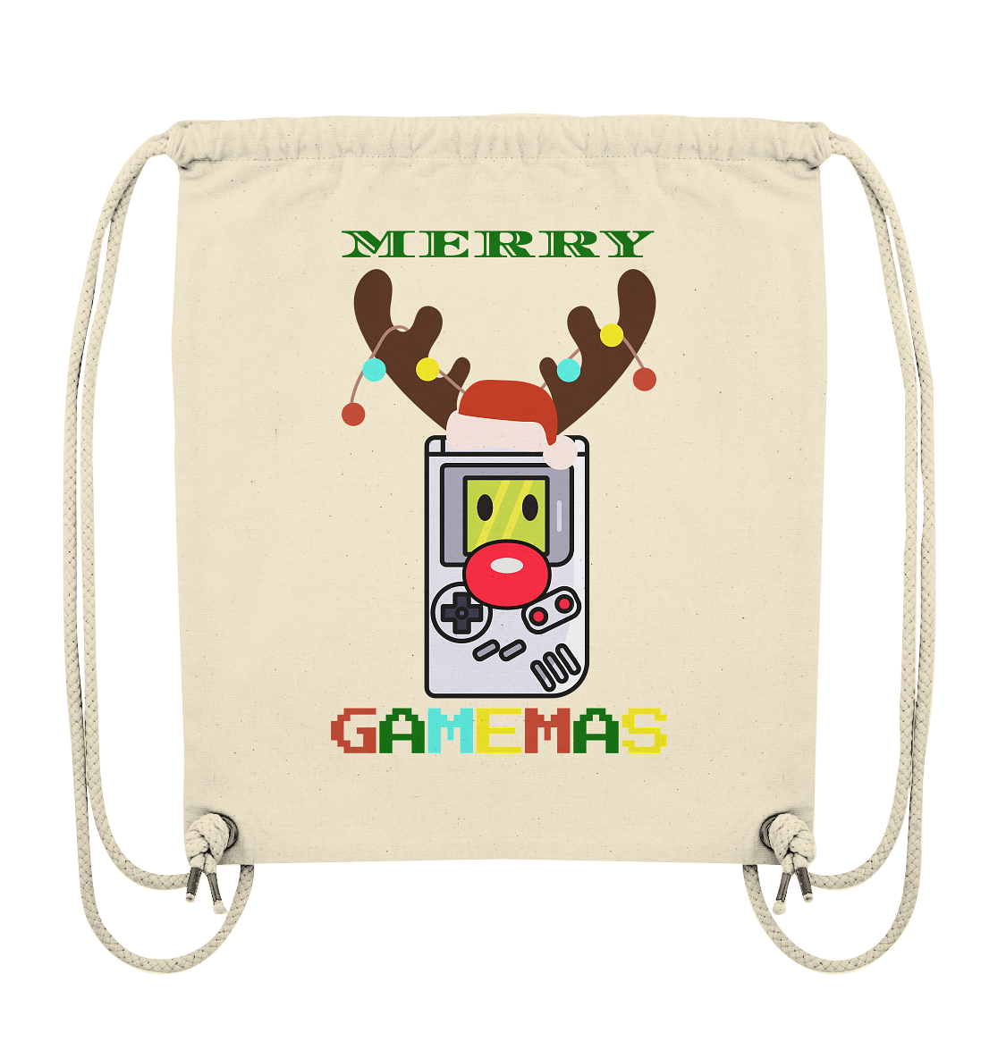 Trashball "Merry Gamemas" - Organic Gym-Bag