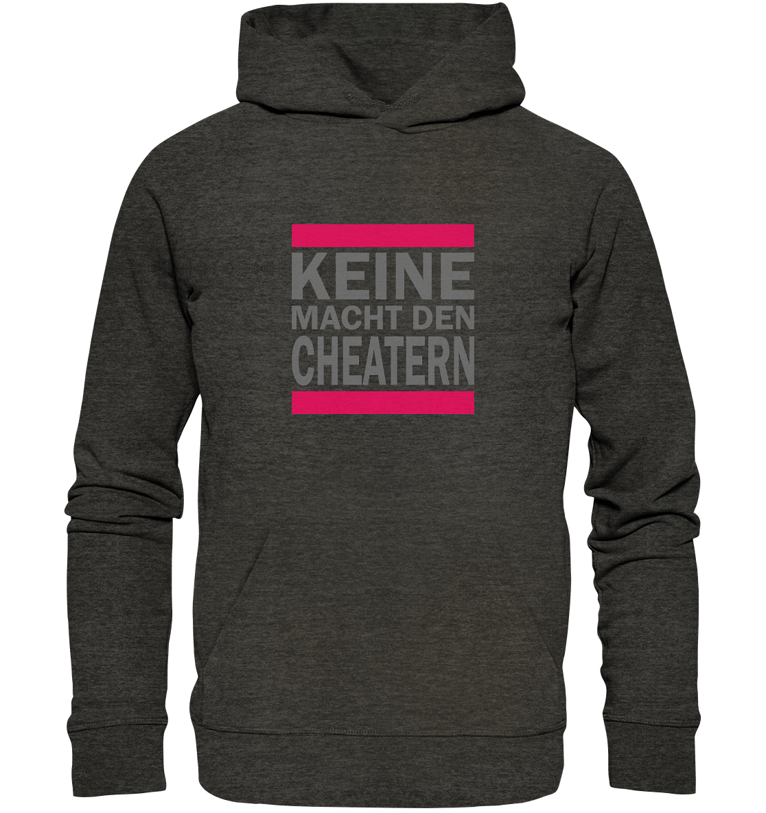 Trashball "Keine Macht den Cheatern" - Organic Hoodie