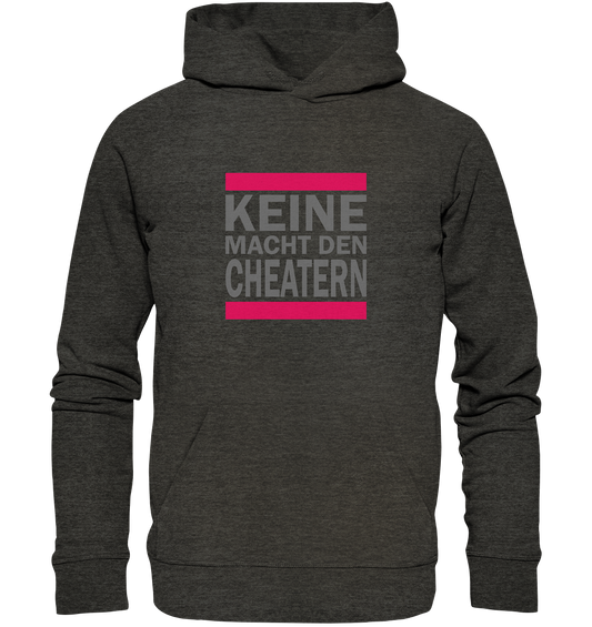 Trashball "Keine Macht den Cheatern" - Organic Hoodie