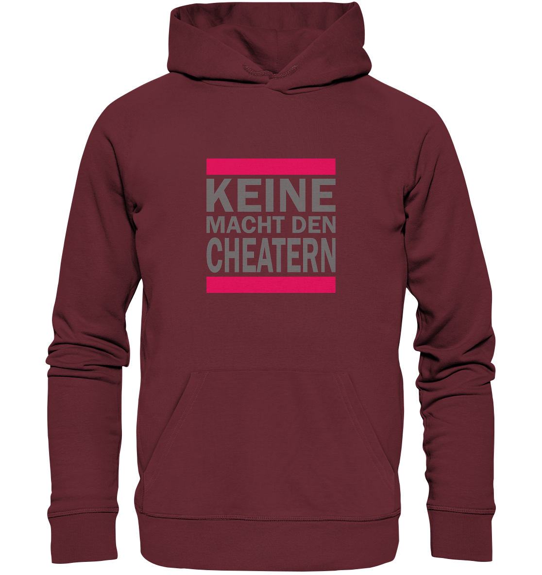 Trashball "Keine Macht den Cheatern" - Organic Hoodie