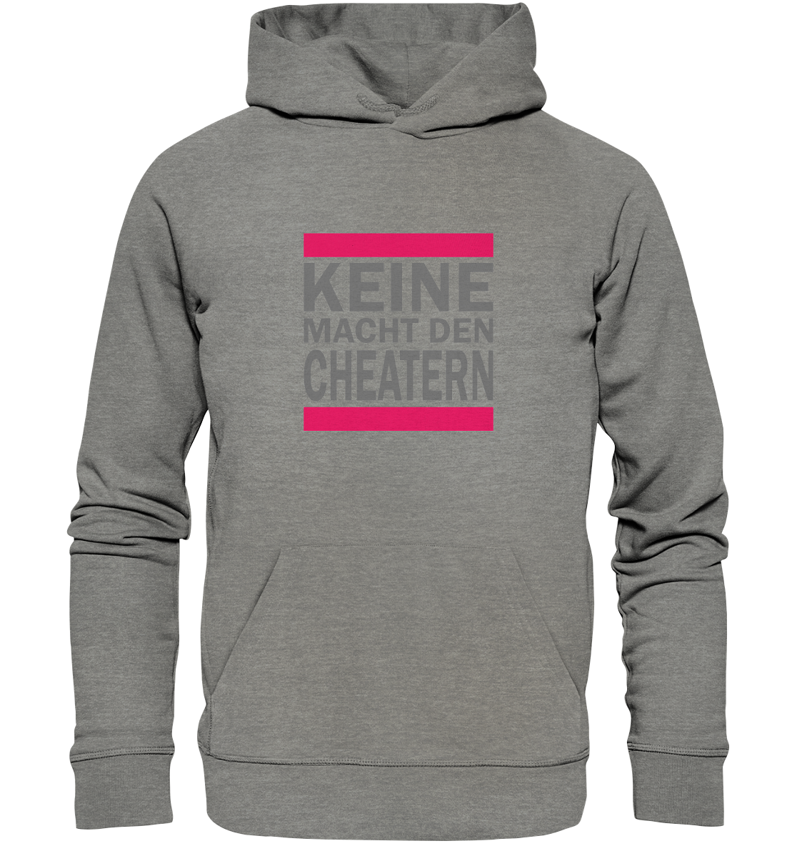 Trashball "Keine Macht den Cheatern" - Organic Hoodie