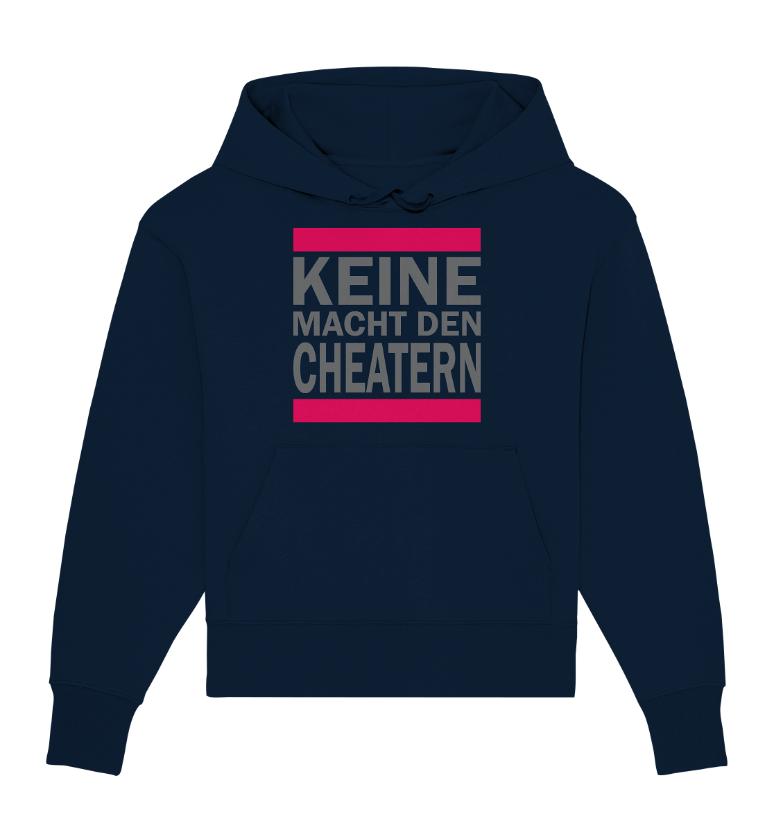 Trashball "Keine Macht den Cheatern" - Organic Oversize Hoodie