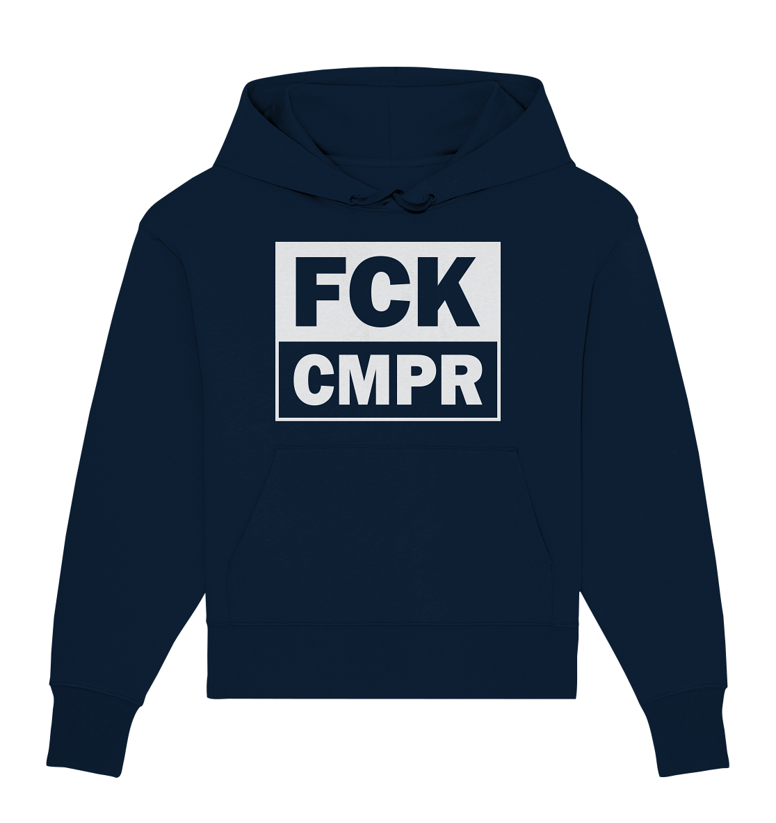 Trashball "FCKCMPR" - Organic Oversize Hoodie