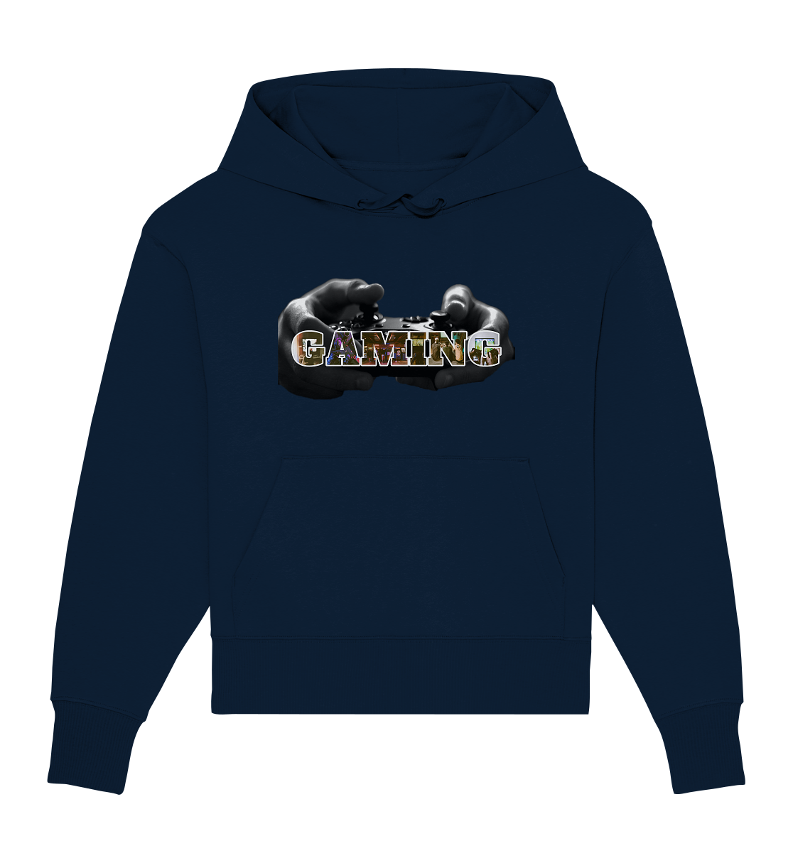 Trashball "Gaming Hands" - Organic Oversize Hoodie