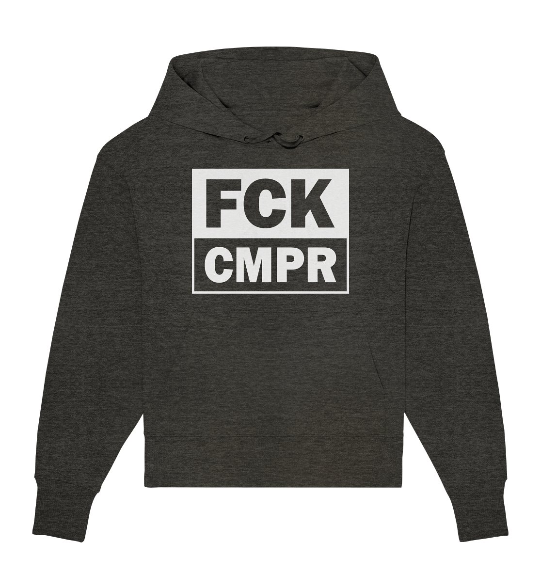 Trashball "FCKCMPR" - Organic Oversize Hoodie