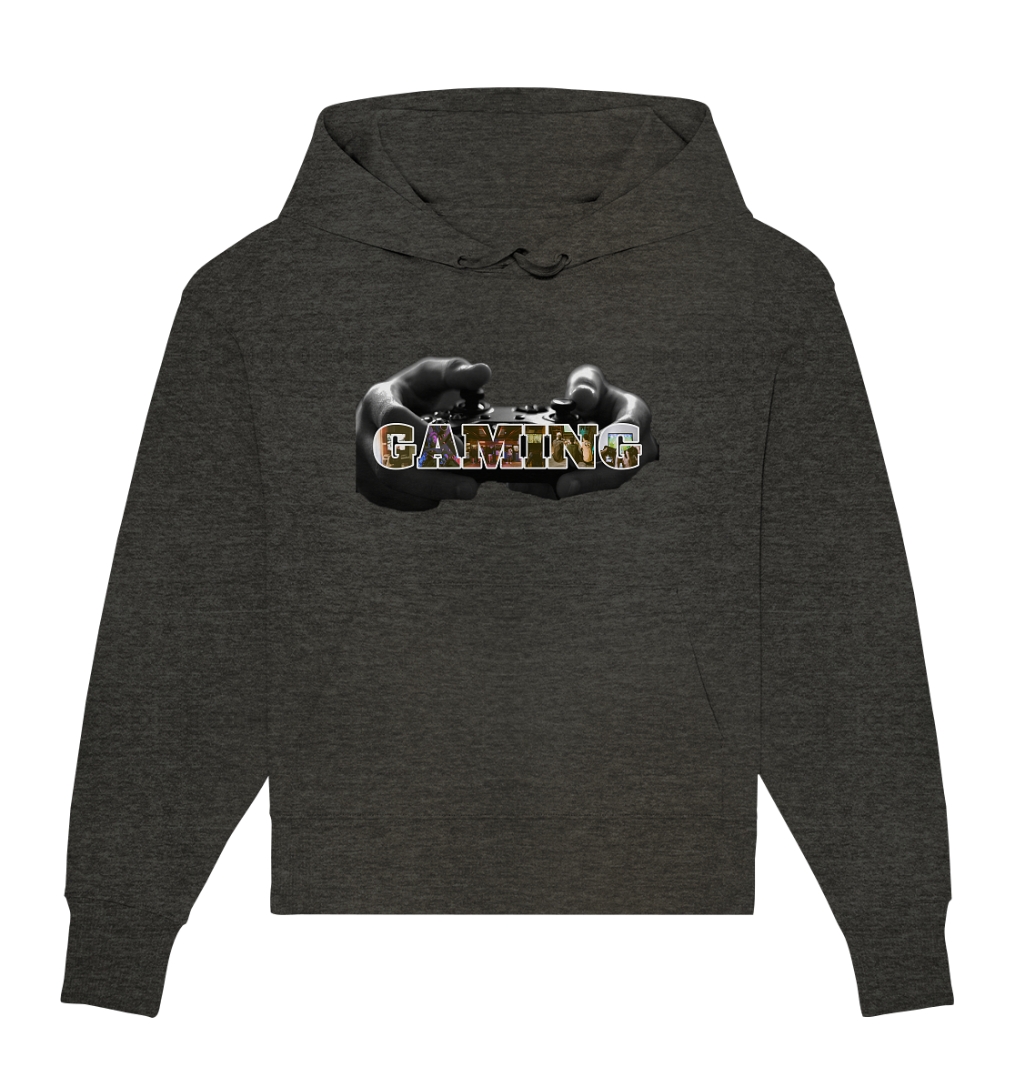 Trashball "Gaming Hands" - Organic Oversize Hoodie