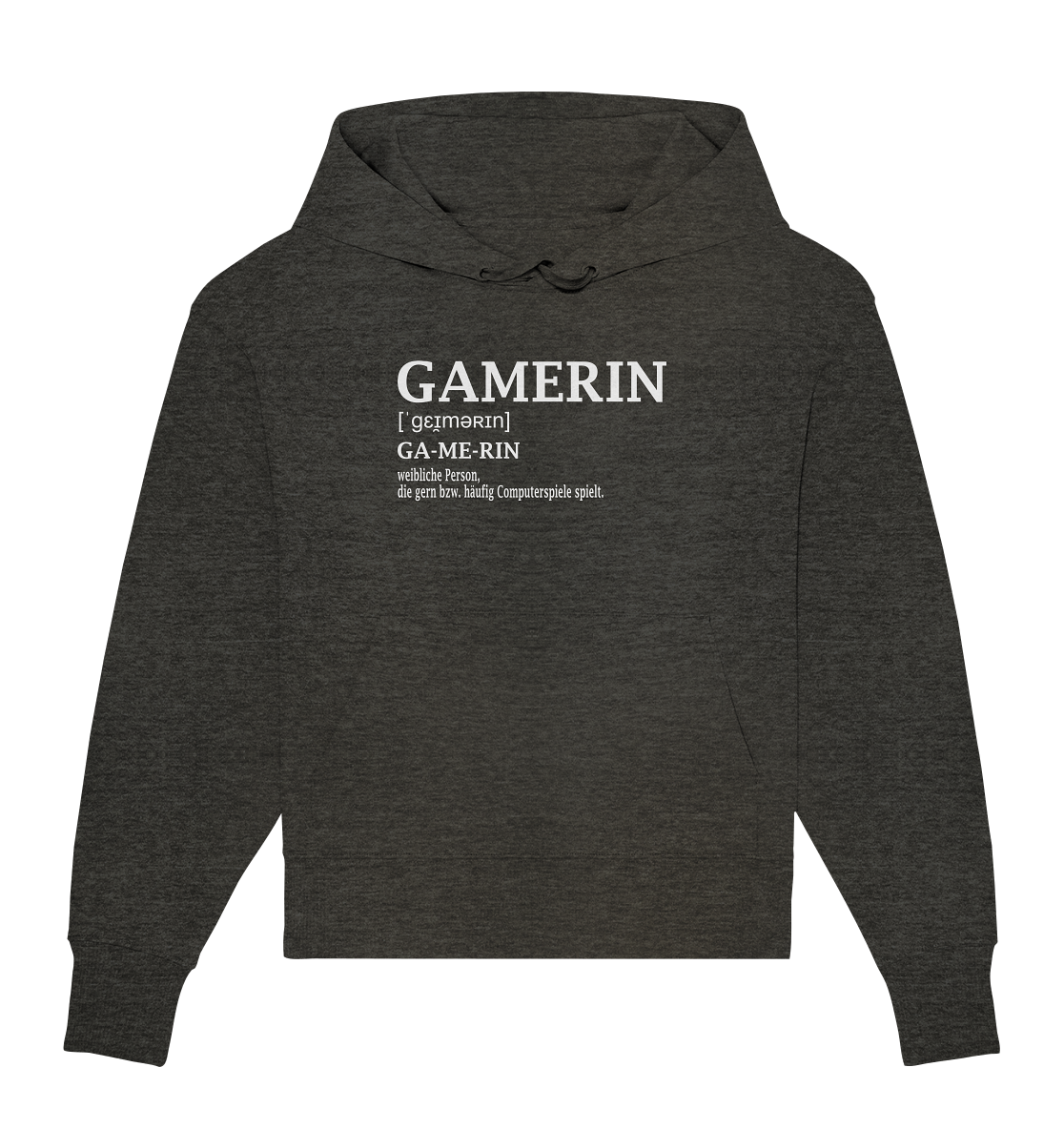 Trashball "Gamerin Defintion" - Organic Oversize Hoodie