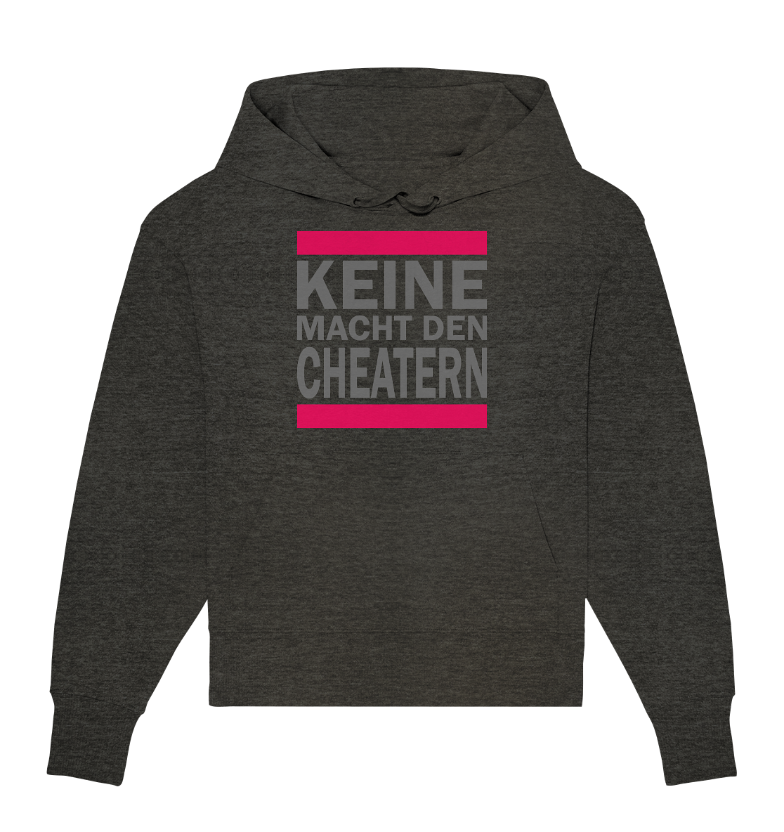 Trashball "Keine Macht den Cheatern" - Organic Oversize Hoodie