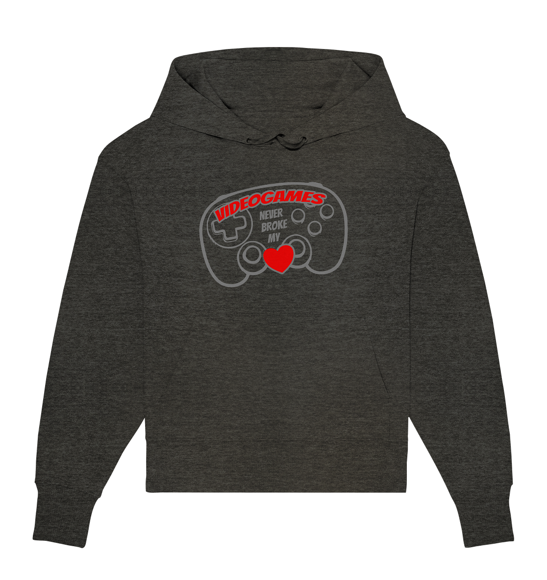 Trashball "Never Broke my Heart" - Organic Oversize Hoodie