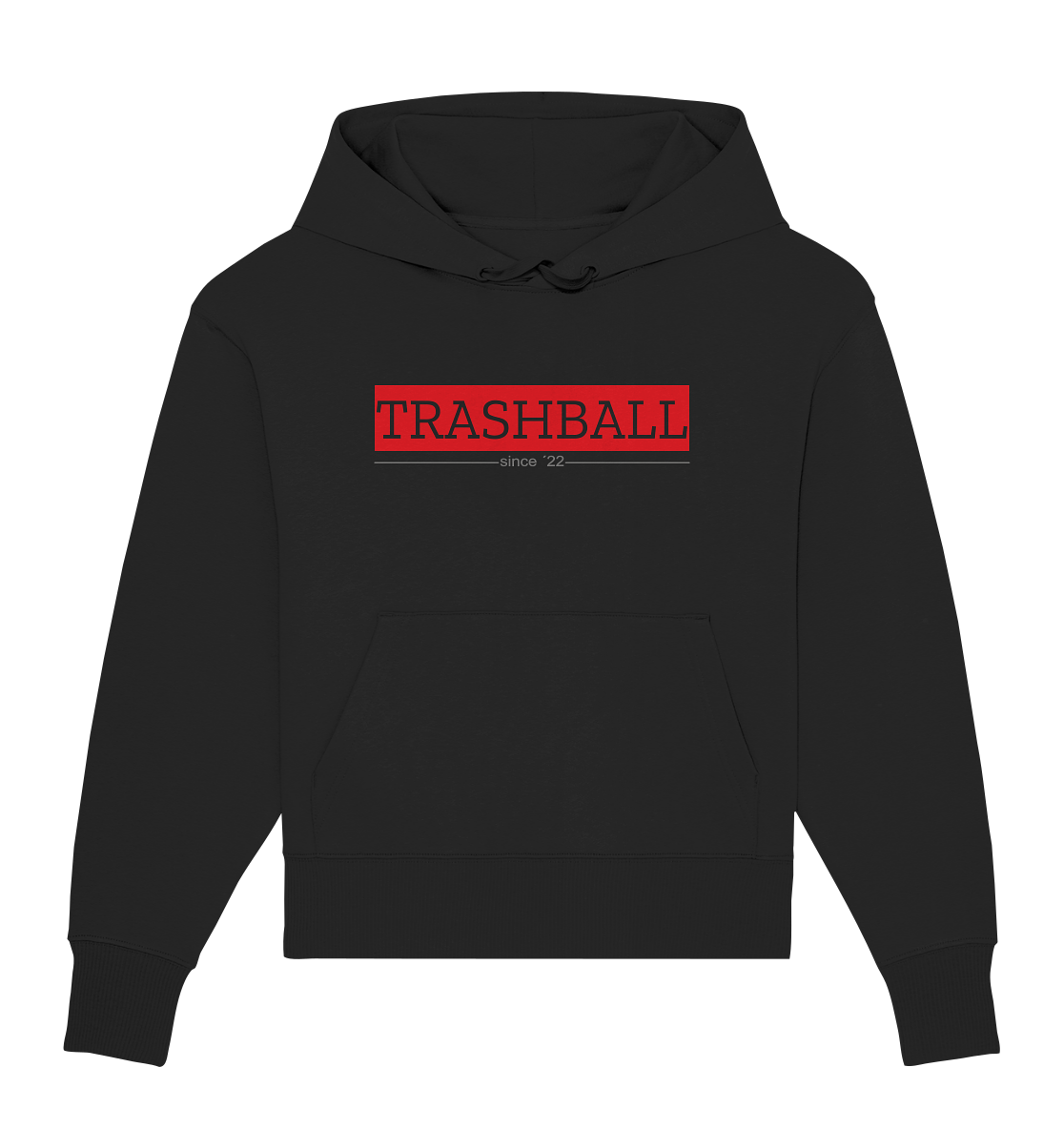 Trashball "Klassik" - Organic Oversize Hoodie