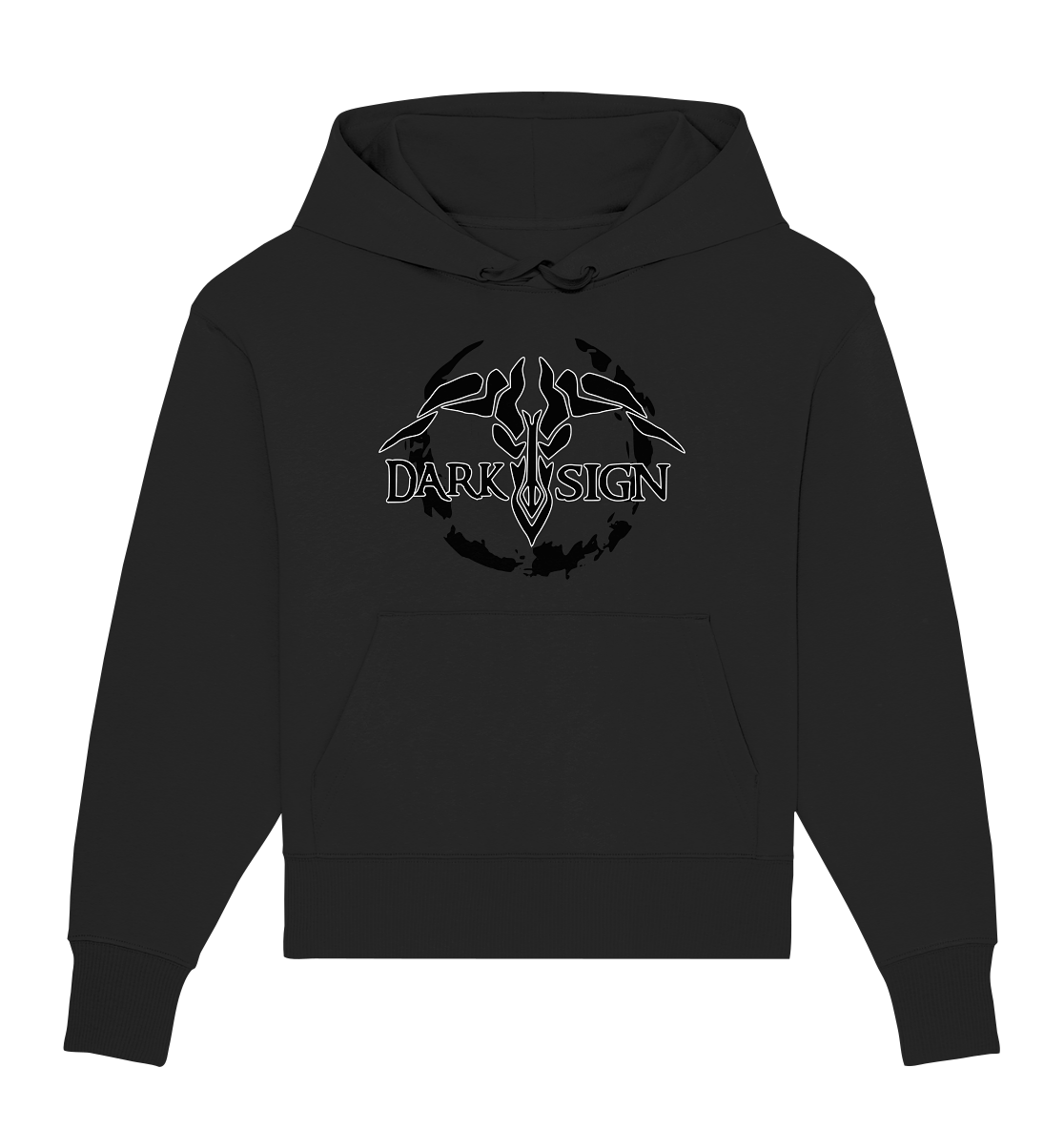 "Darksign" - Organic Oversize Hoodie