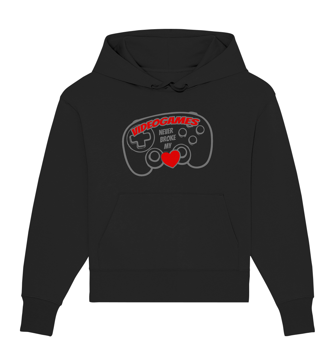 Trashball "Never Broke my Heart" - Organic Oversize Hoodie