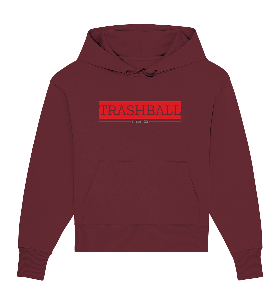 Trashball "Klassik" - Organic Oversize Hoodie