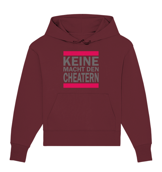 Trashball "Keine Macht den Cheatern" - Organic Oversize Hoodie