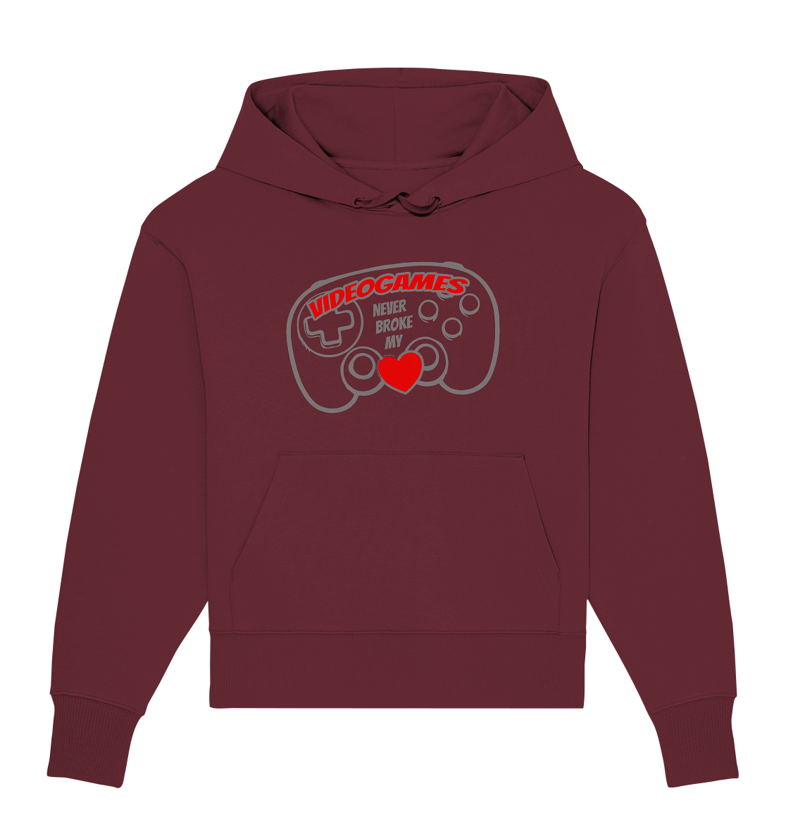 Trashball "Never Broke my Heart" - Organic Oversize Hoodie