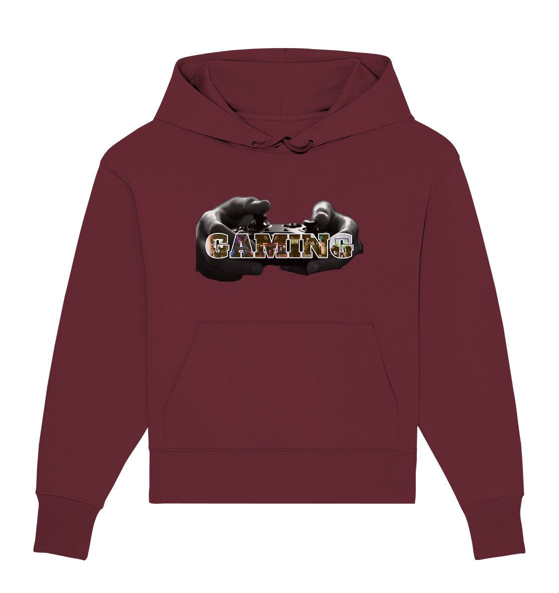 Trashball "Gaming Hands" - Organic Oversize Hoodie